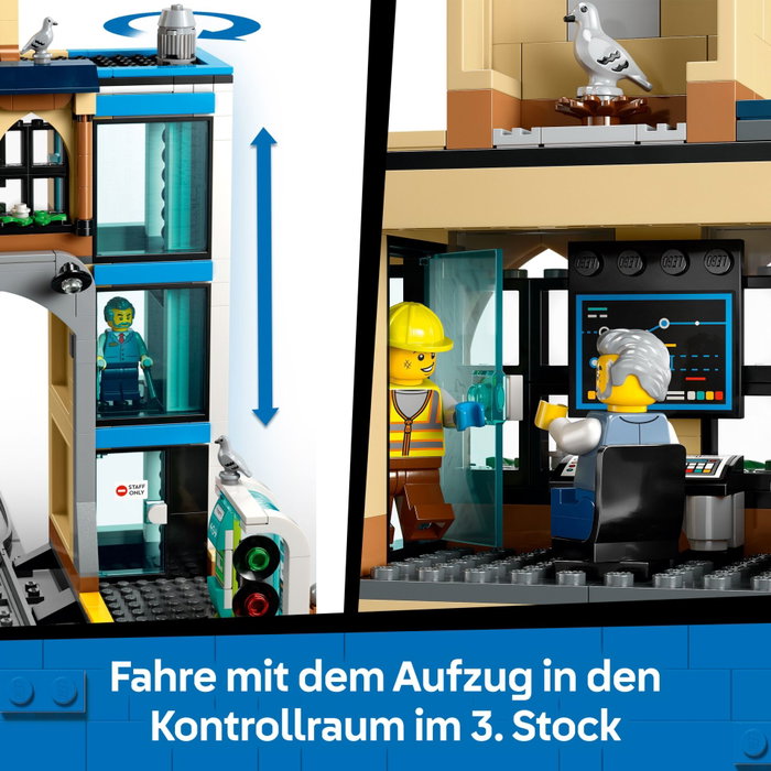 LEGO City 60469 La Gare Centrale LEGO City 60469 La Gare Centrale