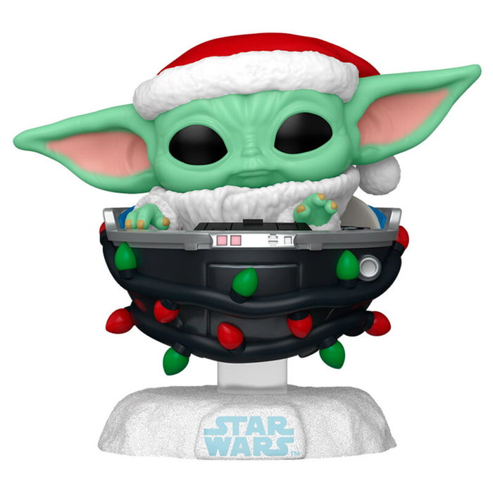 FUNKO Figura POP Star Wars Grogu with Santa Hat in Pram FUNKO Figura POP Star Wars Grogu with Santa Hat in Pram