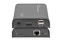 Digitus Prolongateur HDMI KVM, 120 m, Full HD 1080p sur câble réseau (Cat 5/5e/6), transmission USB clavier/souris