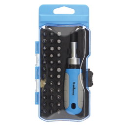 Set de 37 tournevis de précision avec cliquet