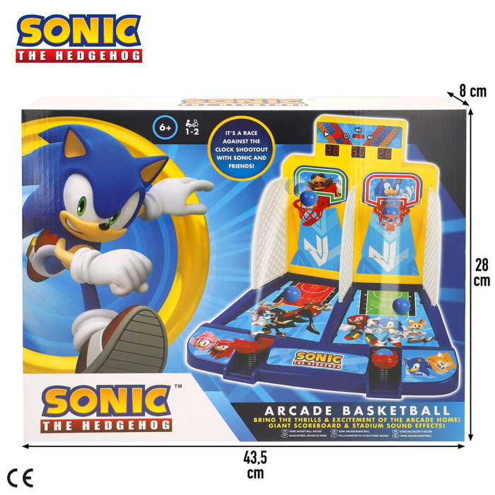 SEGA Juego Arcade Basket Sonic the Hedgehog