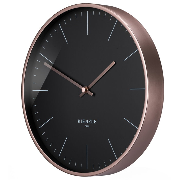 Kienzle Horloge Murale Moderne DCF Rose Gold/Black