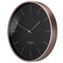 Kienzle Horloge Murale Moderne DCF Rose Gold/Black