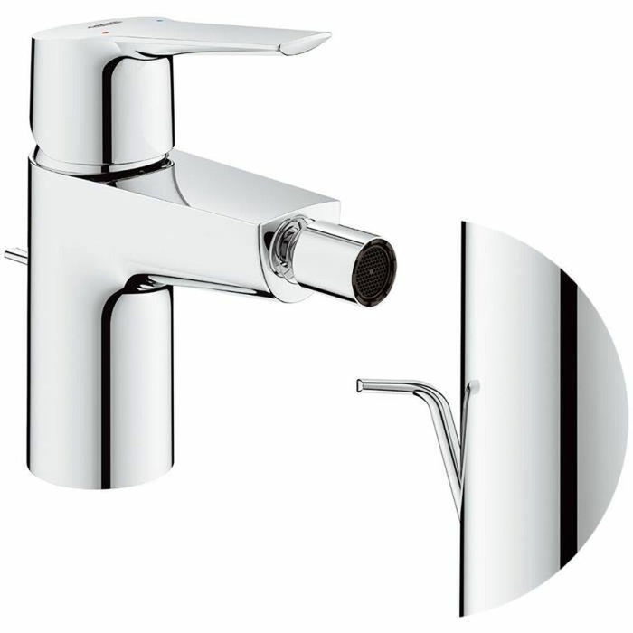 Grohe Mitigeur monocommande Start EHM Bidet Taille S Gris/Argenté