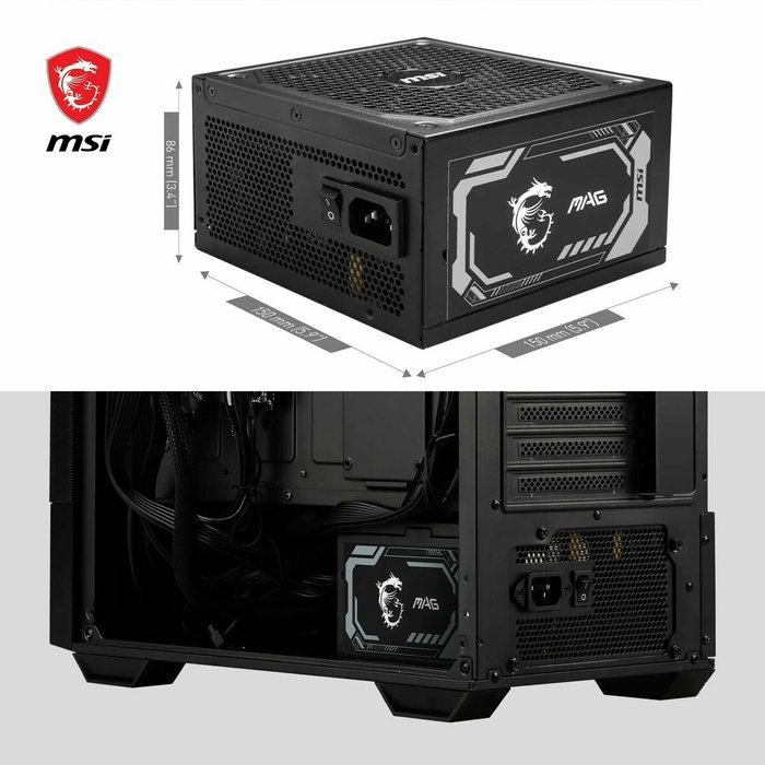 MSI MAG A1250GL PCIE5 1250 W