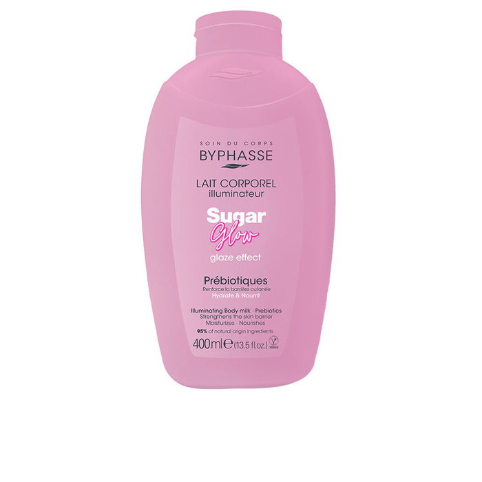Byphasse Sugar Glow Lait Corporel Illuminateur aux Prébiotiques 400 ml Byphasse Sugar Glow Lait Corporel Illuminateur aux Prébiotiques 400 ml