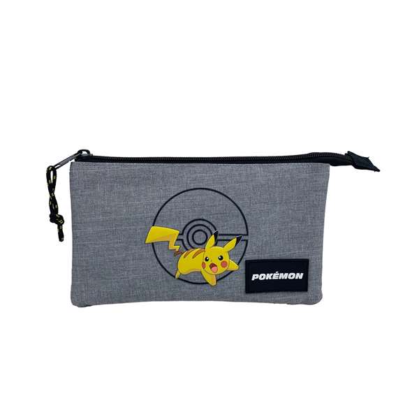 Toybags - Écrin Triple Pokémon Pikachu, Intérieur Doublé, 40 x 30 x 15 cm, Langue: Espagnol Toybags - Écrin Triple Pokémon Pikachu, Intérieur Doublé, 40 x 30 x 15 cm, Langue: Espagnol