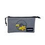 Toybags - Écrin Triple Pokémon Pikachu, Intérieur Doublé, 40 x 30 x 15 cm, Langue: Espagnol