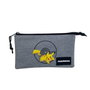 Toybags - Écrin Triple Pokémon Pikachu, Intérieur Doublé, 40 x 30 x 15 cm, Langue: Espagnol
