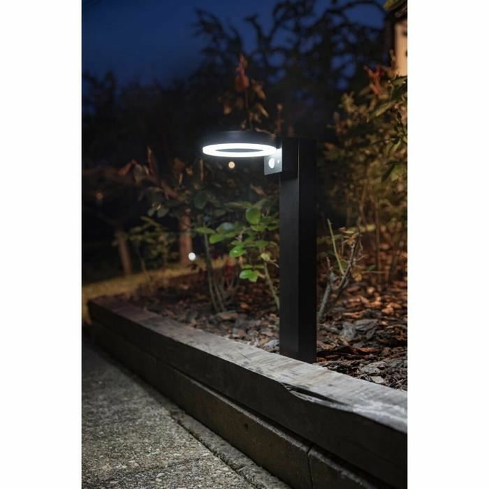 Galix Borne solaire G4590B Inox avec détecteur de mouvement, 1000 Lumens Galix Borne solaire G4590B Inox avec détecteur de mouvement, 1000 Lumens