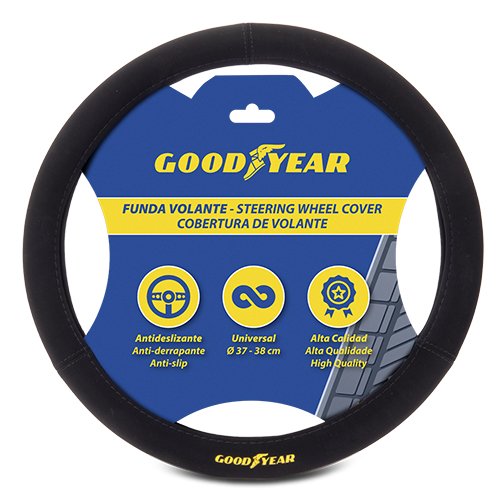 Abc Housse de volant en alcantara noir sport GY CS