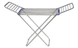 TALOX Séchoir à linge à ailes en acier inoxydable 18 m
