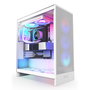 NZXT Kraken Elite 280 - Refroidisseur liquide à eau CPU - 280 mm, RGB blanc, Modèle 2024 (RL-KR28E-W2)