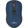 Bluestork OFFICE 60 - Souris sans fil ergonomique 6 boutons 1600 dpi PC/Mac - Bleu