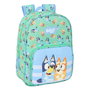 Cartable Bluey Sisters Vert 26 x 34 x 11 cm