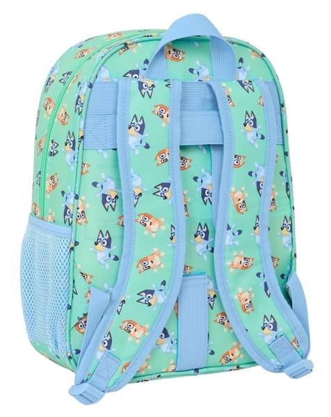 Safta Sac à dos enfant Bluey "Sisters" avec sangle pour chariot de course, 26 x 34 x 11 cm Safta Sac à dos enfant Bluey "Sisters" avec sangle pour chariot de course, 26 x 34 x 11 cm