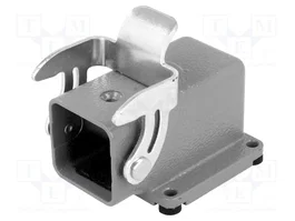 HARTING Boîtier pour connecteurs HDC Han® A taille 3A avec verrou, angulaire 90°