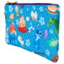 LOUNGEFLY Sac à bandoulière Disney Camping Cuties Stitch en nylon, 20x10.6 cm, fermoirs dorés, poches intérieures, réglable