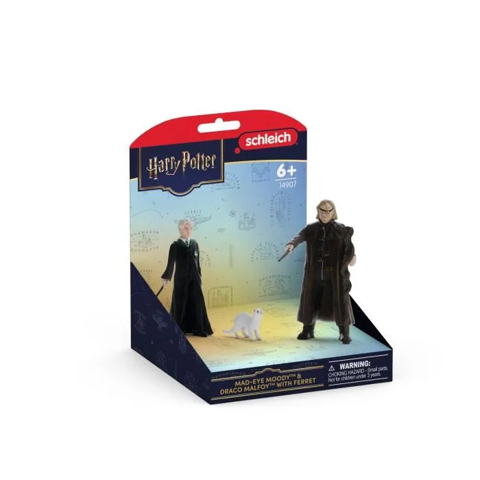 Schleich Figurine Harry Potter Alastor Maugrey transformant Drago Malfoy en fouine, modèle 14907