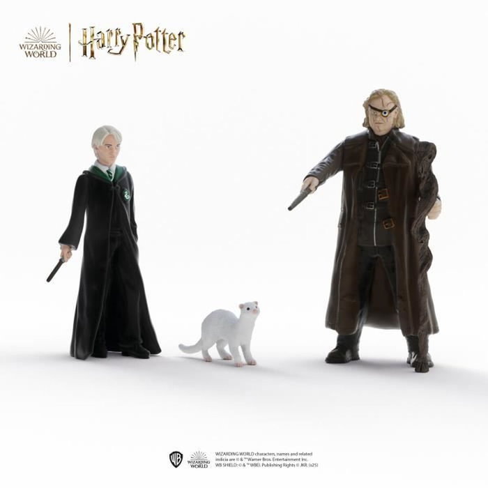 Schleich Figurine Alastor Maugrey Fol Œil, Drago Malfoy et la fouine