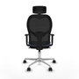 Piqueras y Crespo 1D086N2 Chaise de Bureau Bleu ciel