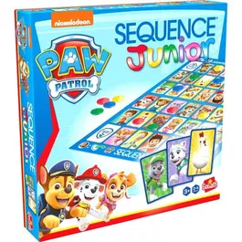 Goliath Jeu de société Sequence Junior Pat'Patrouille - Jeu de plateau familial pour enfants dès 3 ans - 2 à 4 joueurs