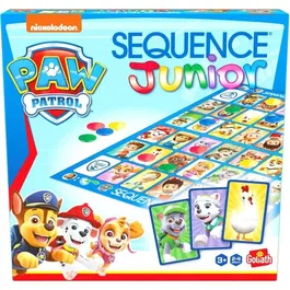 Goliath Jeu de société Sequence Junior Pat'Patrouille - Jeu de plateau familial pour enfants dès 3 ans - 2 à 4 joueurs