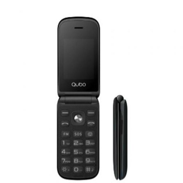Téléphone portable pour personnes âgées Qubo X-209 4G Noir 32 MB 2,4" Téléphone portable pour personnes âgées Qubo X-209 4G Noir 32 MB 2,4"