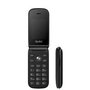 Téléphone portable pour personnes âgées Qubo X-209 4G 2,4" 32 MB Noir