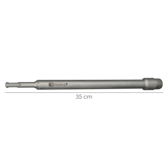 WOLFPACK LINEA PROFESIONAL Rallonge pour couronnes béton SDS Plus 350 mm