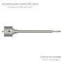 WOLFPACK LINEA PROFESIONAL Rallonge pour couronnes béton SDS Plus 350 mm