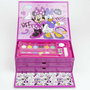 Ensemble de Papeterie Minnie Mouse Rose Porte documents