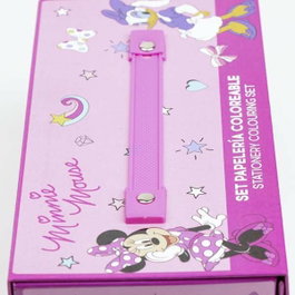 Cerdá Set Papelería Coloreable Maletín Minnie Rose