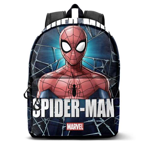 Karactermania Mochila HS FAN 2.2 Spiderman - Sac à dos grand format 31x18x44 cm en ripstop, compartiment principal et poche frontale Karactermania Mochila HS FAN 2.2 Spiderman - Sac à dos grand format 31x18x44 cm en ripstop, compartiment principal et poche frontale