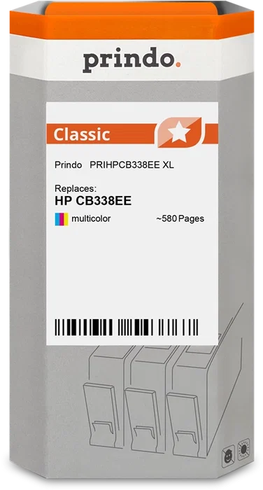 Prindo Classic XL Cartouche d'encre Couleurs pour HP CB338EE (351 XL) ~580 pages Prindo Classic XL Cartouche d'encre Couleurs pour HP CB338EE (351 XL) ~580 pages