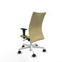 Piqueras Y Crespo Albacete Confidente, Chaise de Bureau Synchrone, Similicuir Crème