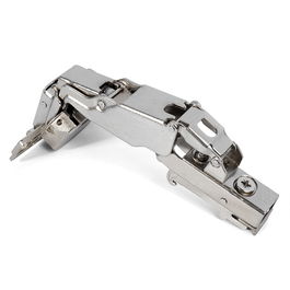 HERRAJES ALK Charnière PUMA Ø35 Clip Cam, Angle 165°, Super-coudée, Fermeture Amortie, Acier Nickelé