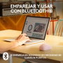 Logitech M240 Silent Souris Bluetooth Rose