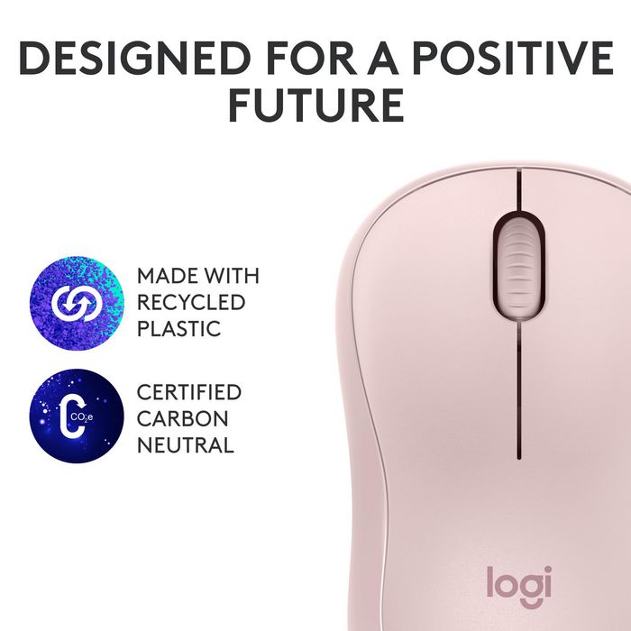 Logitech M240 Souris Bluetooth sans fil silencieuse (clic réduit 90%), autonomie 18 mois, compacte, ambidextre, compatible Windows/macOS/ChromeOS/Android