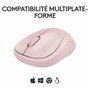 Logitech M240 Souris Bluetooth sans fil silencieuse (clic réduit 90%), autonomie 18 mois, compacte, ambidextre, compatible Windows/macOS/ChromeOS/Android