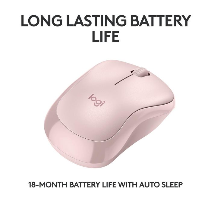 Logitech M240 Souris Bluetooth sans fil silencieuse (clic réduit 90%), autonomie 18 mois, compacte, ambidextre, compatible Windows/macOS/ChromeOS/Android
