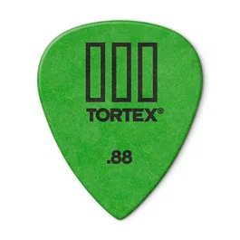 DUNLOP Púas Dunlop Tortex Tiii 0,88 mm (pack de 12)