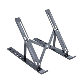 TooQ Support élévateur pliable en aluminium Gris foncé