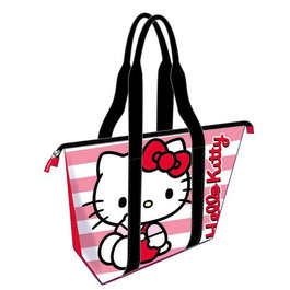 Cerda - Sac de plage Hello Kitty 47 x 33 x 15 cm - Rose - Pour enfants à partir de 3 ans
