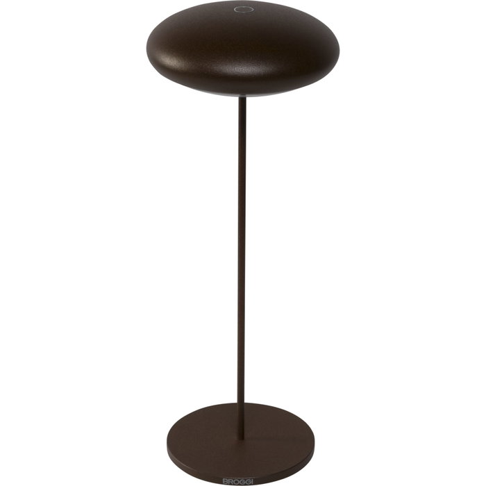 Broggi Nuvola Lampe de Table LED Corten Marron Rouille