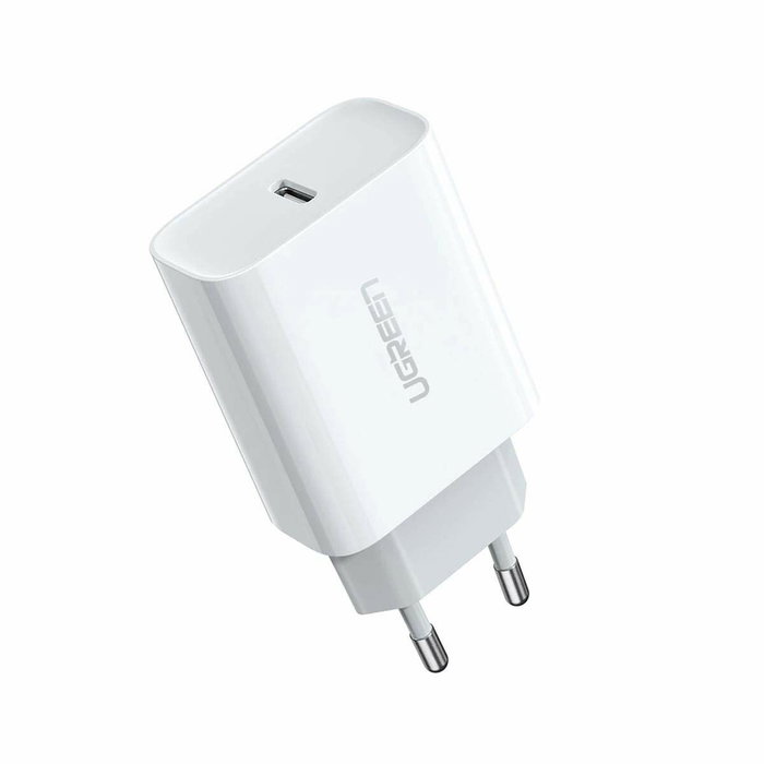 Ugreen Chargeur secteur 20W 1 Port USB-C - Blanc Ugreen Chargeur secteur 20W 1 Port USB-C - Blanc