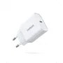UGREEN Chargeur Secteur 20W USB-C PD Blanc - 1 Port - Recharge Rapide pour Smartphone et Tablette