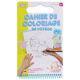 Jeux 2 momes Cahier de coloriage avec poignée - 13 animaux