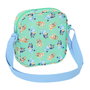 Sac à Bandoulière Bluey Sisters Vert 16 x 18 x 4 cm