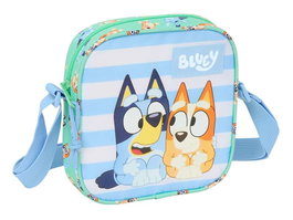 Safta Sac bandoulière Bluey "Sisters" pour enfants 16x18x4 cm - À partir de 3 ans